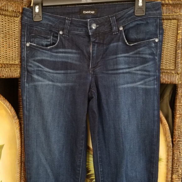 Bebe 27/33.5 Tall Bootcut Jeans - Picture 3 of 8